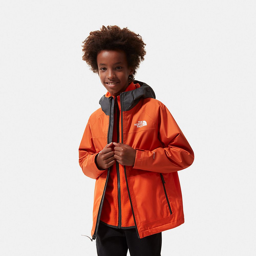 The North Face Jackets Boys Australia - The North Face Vortex Triclimate Orange Hiking (UJZ-437951)